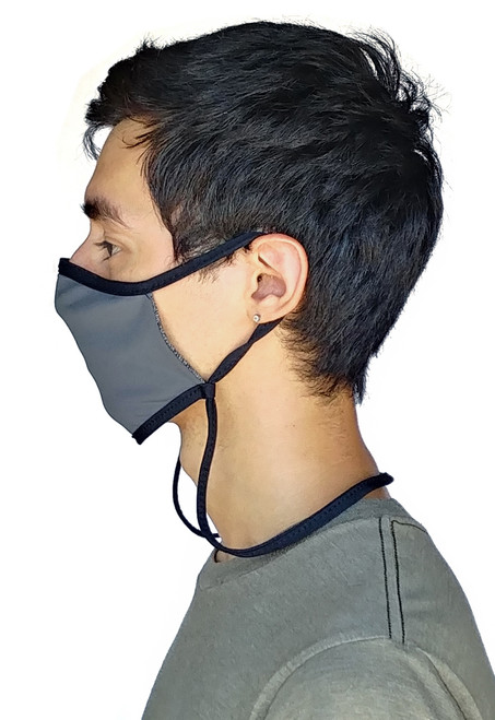Sand Socks Guardian 2.0 Adjustable Size Face Mask - Charcoal Grey