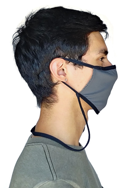 Sand Socks Guardian 2.0 Adjustable Size Face Mask - Charcoal Grey