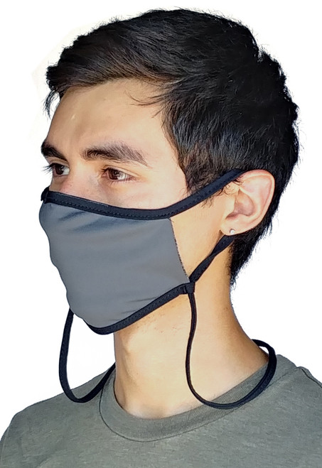 sand socks Guardian 2.0 Adjustable Size Face Mask - Charcoal Grey