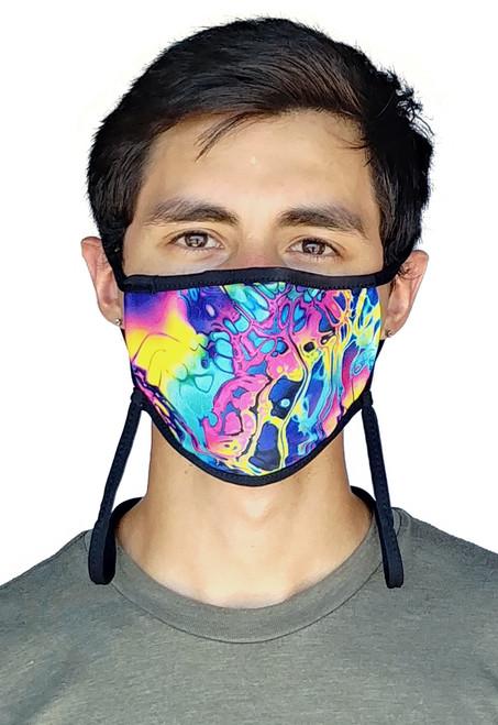 Sand Socks Guardian 2.0 Adjustable Size Face Mask - Hydro Dip
