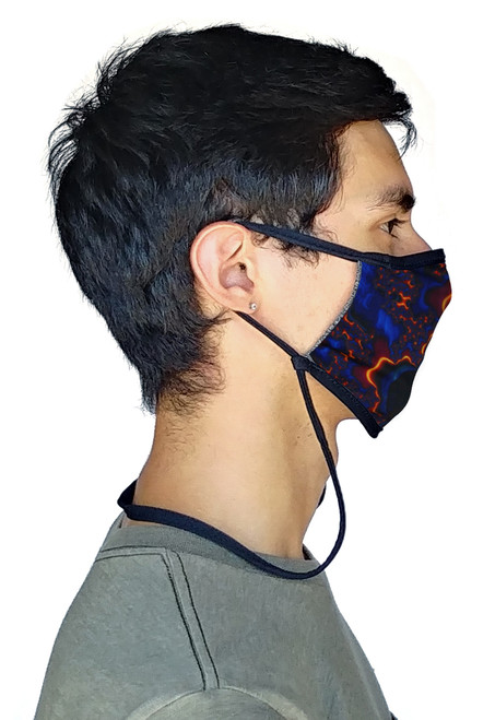 Sand Socks Guardian 2.0 Adjustable Size Face Mask - Lava