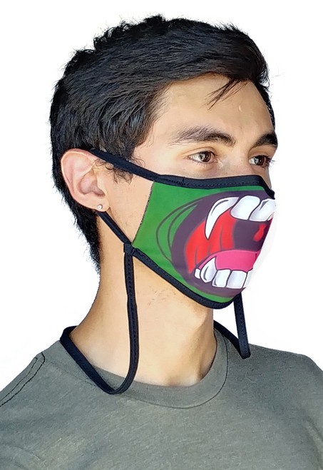Sand Socks Guardian 2.0 Adjustable Size Face Mask - MONSTER MOUTH