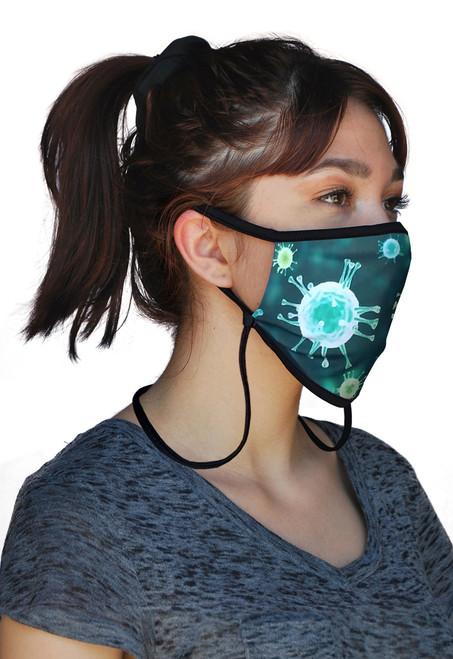 Sand Socks Guardian 2.0 Adjustable Size Face Mask - VIRUS