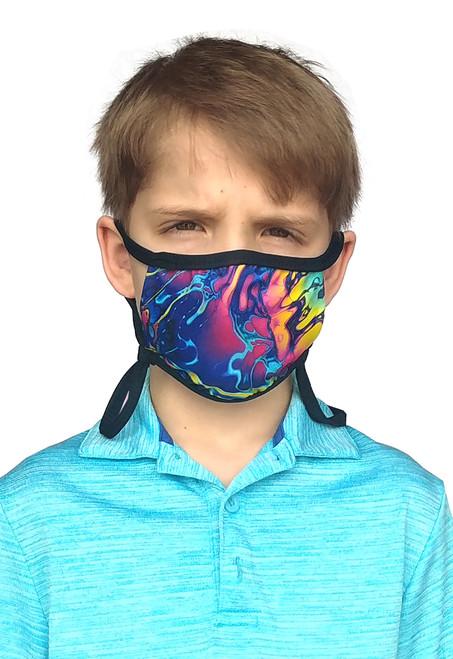 Sand Socks Kid's Adjustable Size Face Mask - Hydro Dip