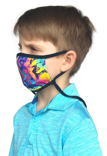 sand socks Kid's Adjustable Size Face Mask - Hydro Dip