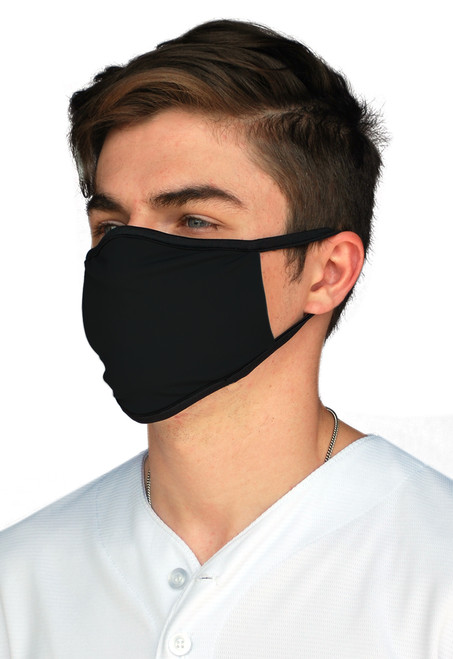sand socks Face Mask - Black