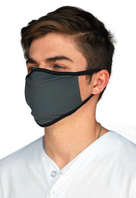 sand socks Face Mask - Charcoal Gray