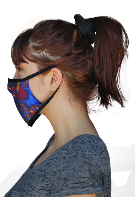 Sand Socks Face Mask - Lava