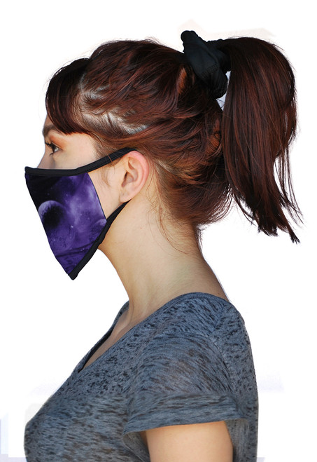 Sand Socks Face Mask - Purple Galaxy