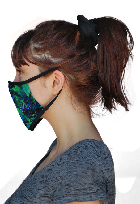 Sand Socks Face Mask - Rain Forest