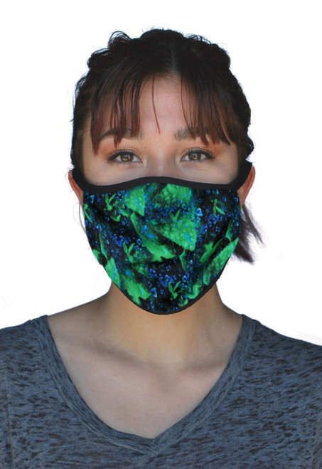 Sand Socks Face Mask - Rain Forest