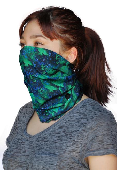 sand socks Neck Gaiter - Rain Forest