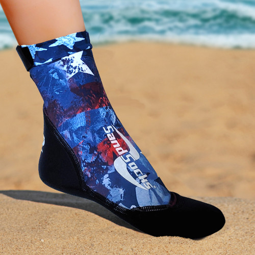 sand socks Patriotic Sand Socks