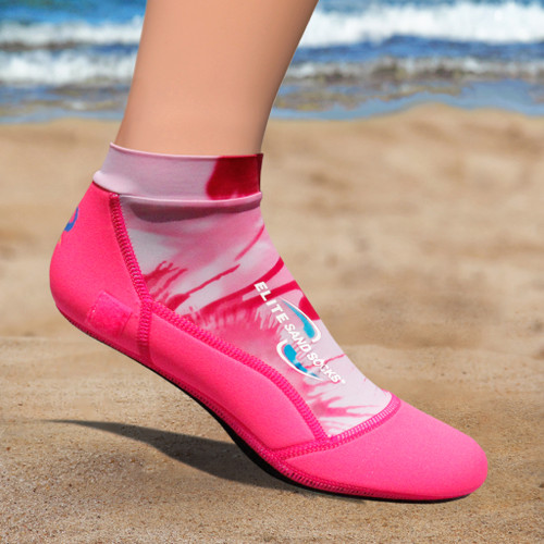 sand socks Pink Burst Elite Sand Socks
