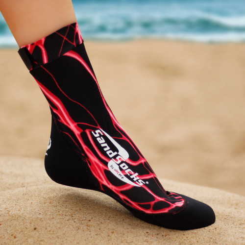 sand socks Red Lightning Sand Socks