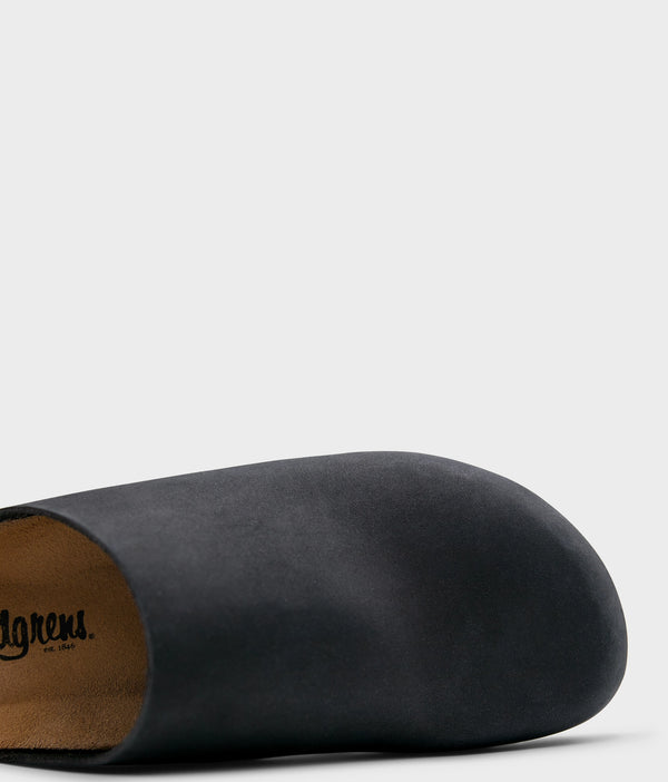 Sandgrens Bilbao Closed-toe Cork Sandal Black Ember