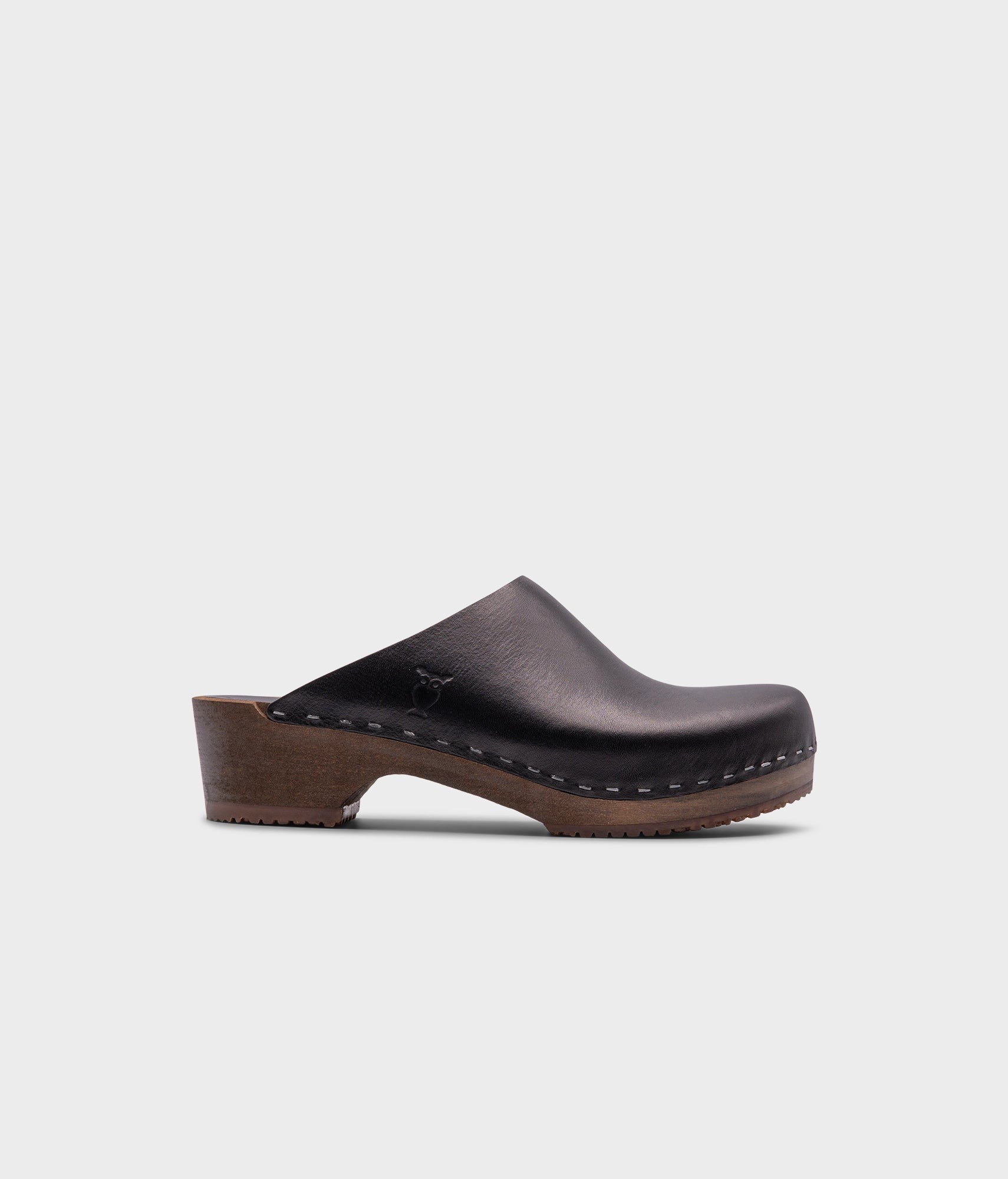 sandgrens Austin minimalistic clog mule Black