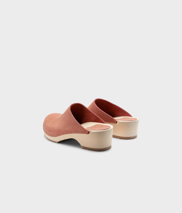 Sandgrens Austin Minimalistic Clog Mule Blush