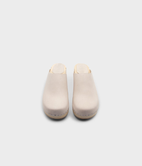 Sandgrens Austin Minimalistic Clog Mule Sand