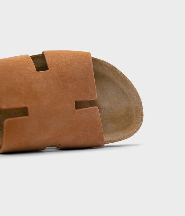 Sandgrens Avila Lux Cork Sandal Light Terracotta