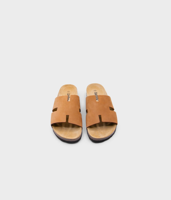 Sandgrens Avila Lux Cork Sandal Light Terracotta