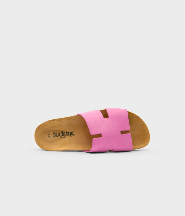 Sandgrens Avila Lux Cork Sandal Magenta