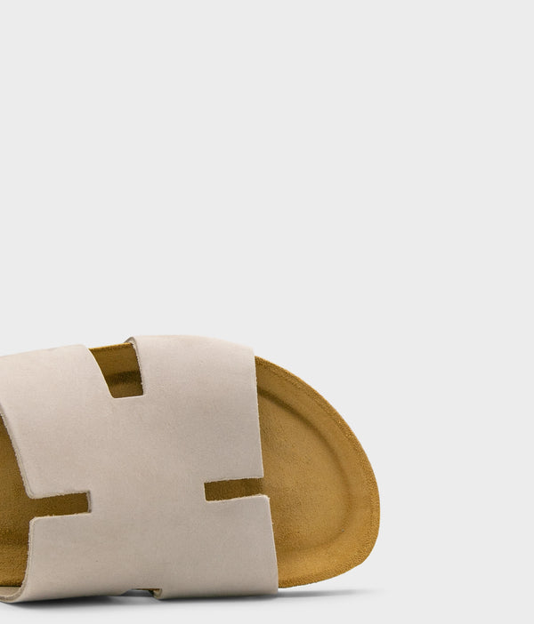 Sandgrens Avila Lux Cork Sandal Sandstone Beige