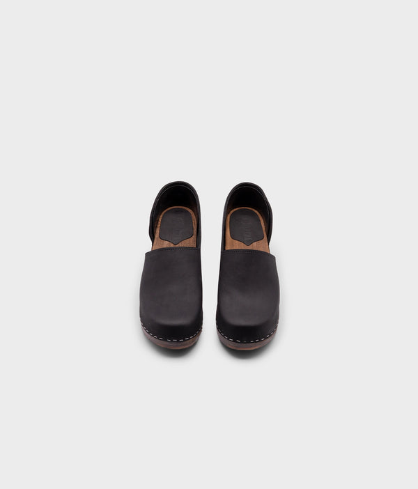 Sandgrens Brett Closed-back Clogs Black