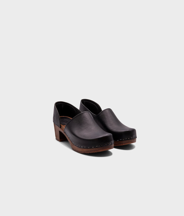 Sandgrens Brett Closed-back Clogs Black