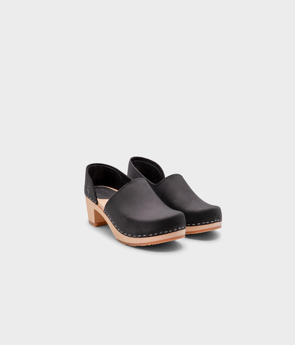 Sandgrens Brett Closed-back Clogs Black