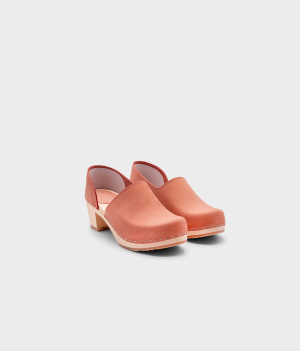 Sandgrens Brett Closed-back Clogs Blush