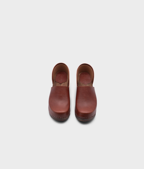 Sandgrens Brett Closed-back Clogs Cognac
