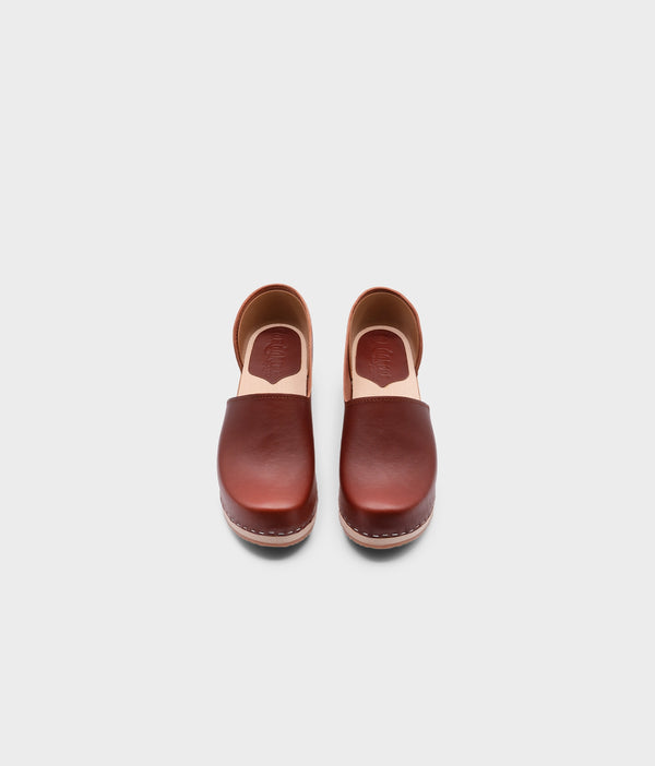 Sandgrens Brett Closed-back Clogs Cognac