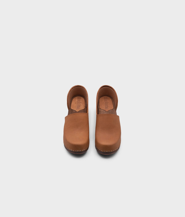 Sandgrens Brett Closed-back Clogs Dexter Tan