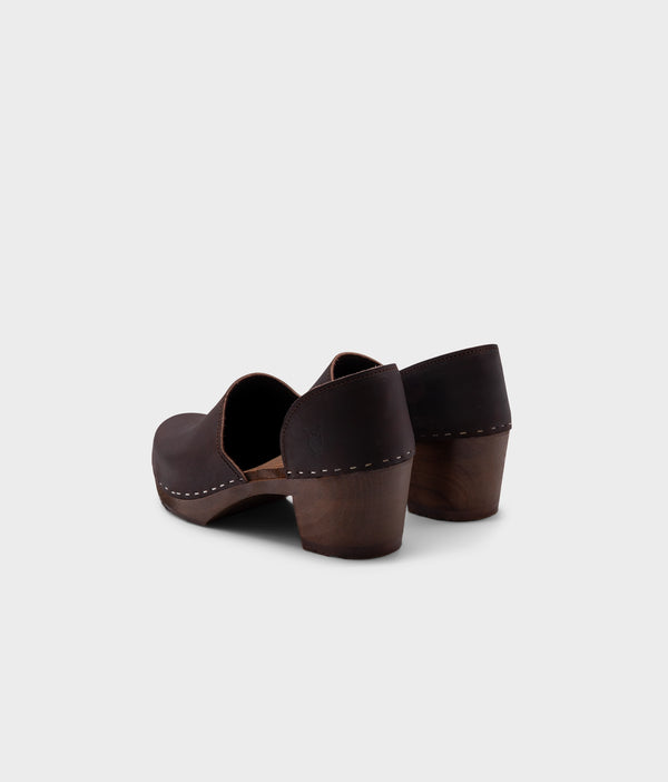 Sandgrens Brett Closed-back Clogs Fudge