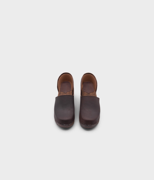 Sandgrens Brett Closed-back Clogs Fudge