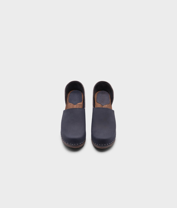 Sandgrens Brett Closed-back Clogs Navy