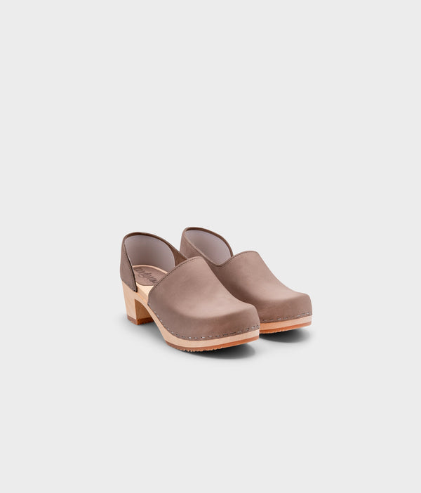 Sandgrens Brett Closed-back Clogs Stone
