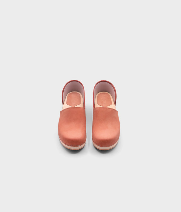 Sandgrens Brett Low Closed-back Clogs Blush
