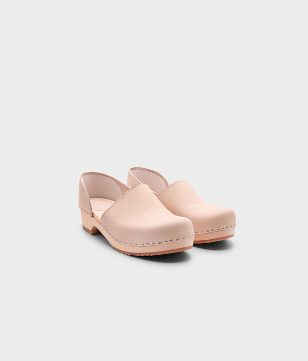 Sandgrens Brett Low Closed-back Clogs Sand