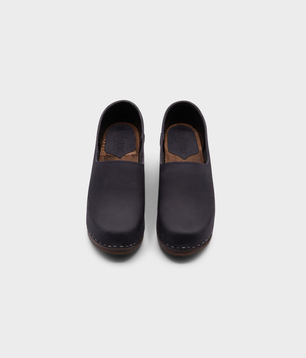 Sandgrens Bridget Closed-back Clogs Navy