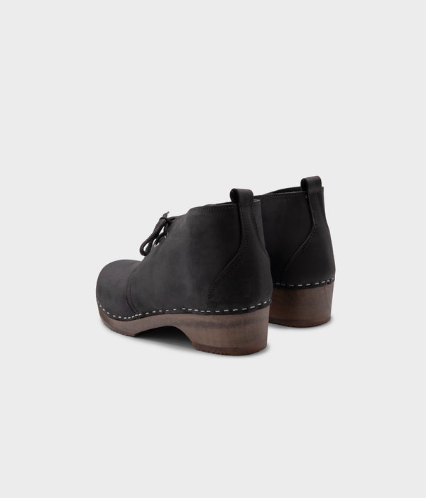 Sandgrens Chukka Clog Boots Black