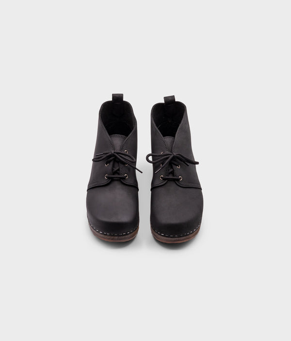 Sandgrens Chukka Clog Boots Black