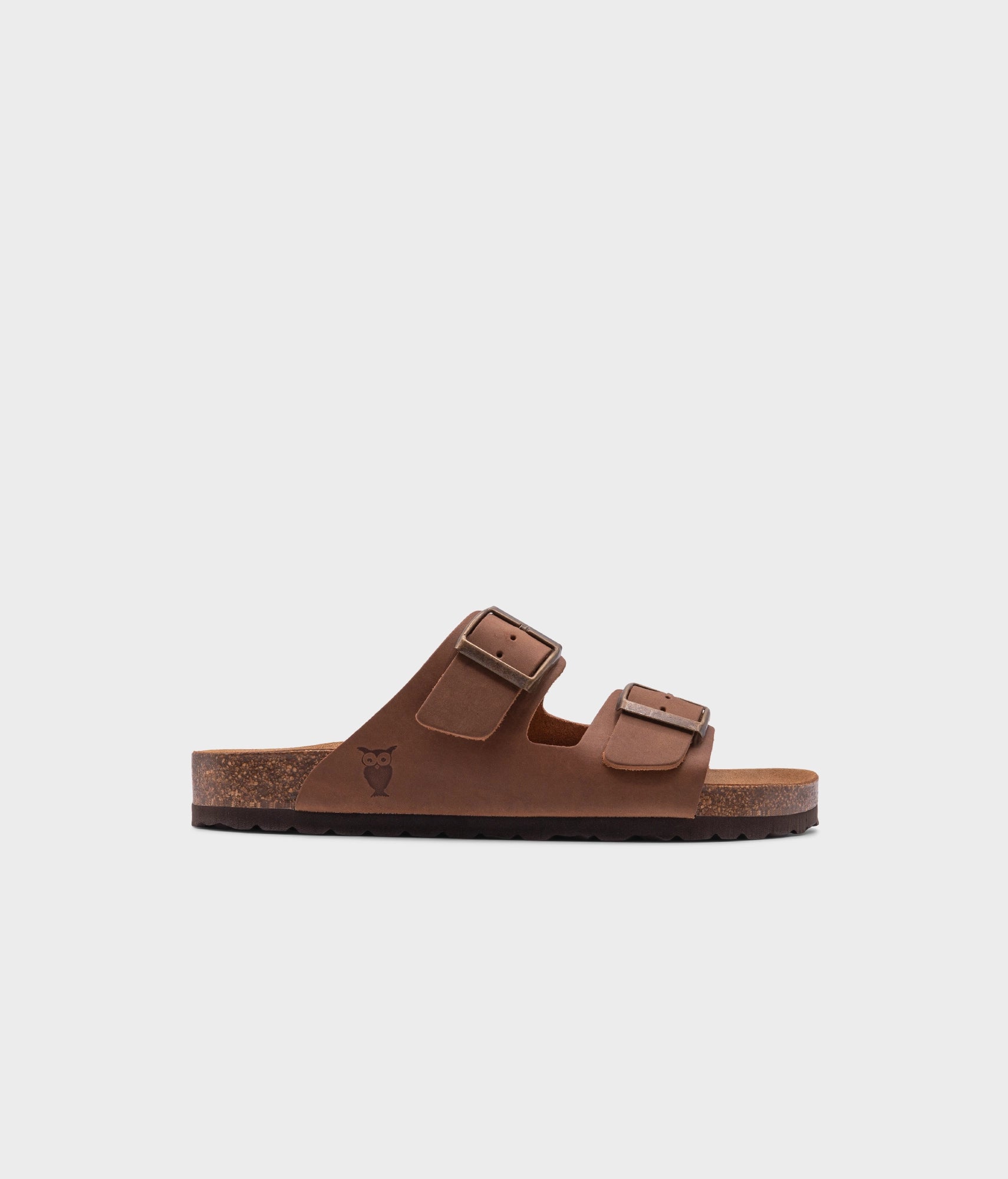 sandgrens Costa classic cork sandals Hazel Brown