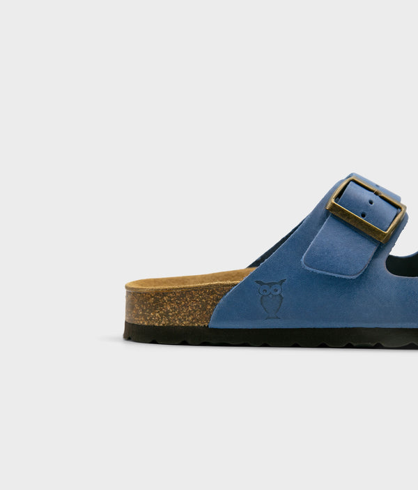 Sandgrens Costa Classic Cork Sandals Royal Blue