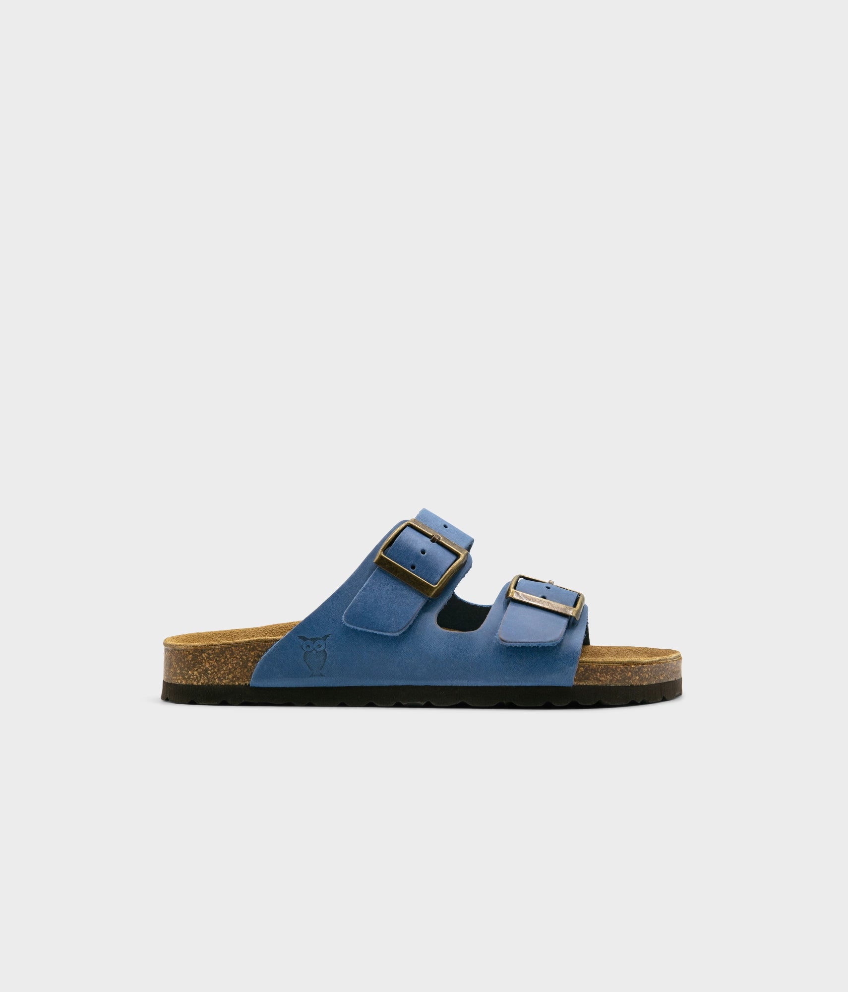 sandgrens Costa classic cork sandals Royal Blue