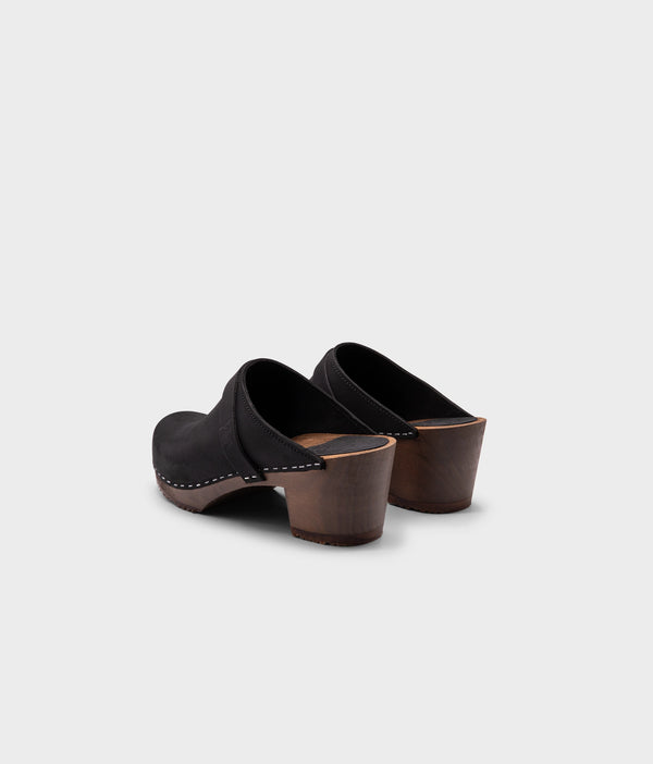 Sandgrens Dublin Classic Clog Mule Black