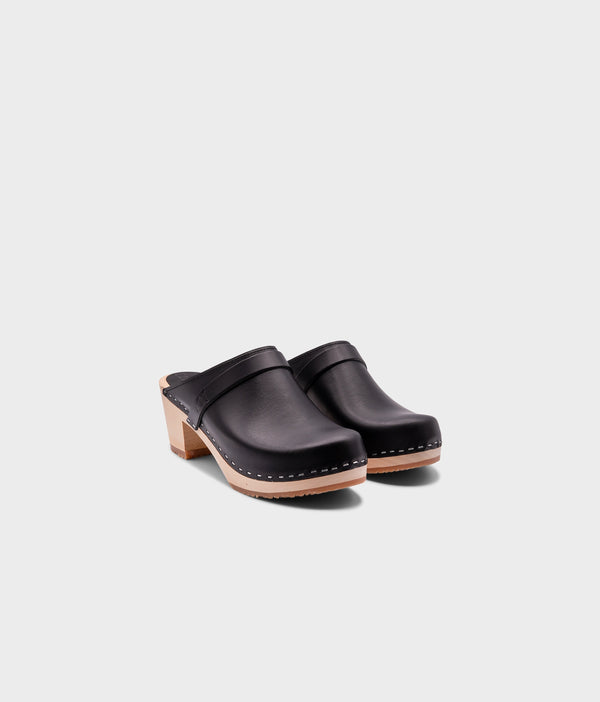 Sandgrens Dublin Classic Clog Mule Black