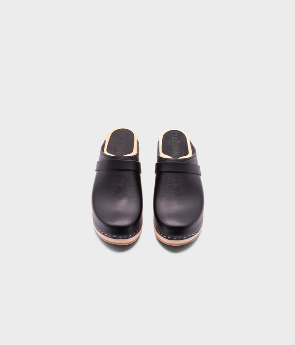 Sandgrens Dublin Classic Clog Mule Black