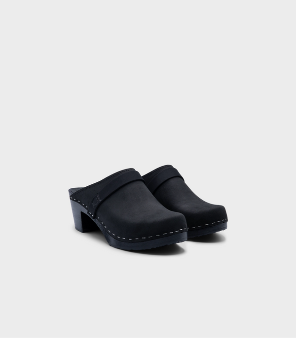 Sandgrens Dublin Classic Clog Mule Black